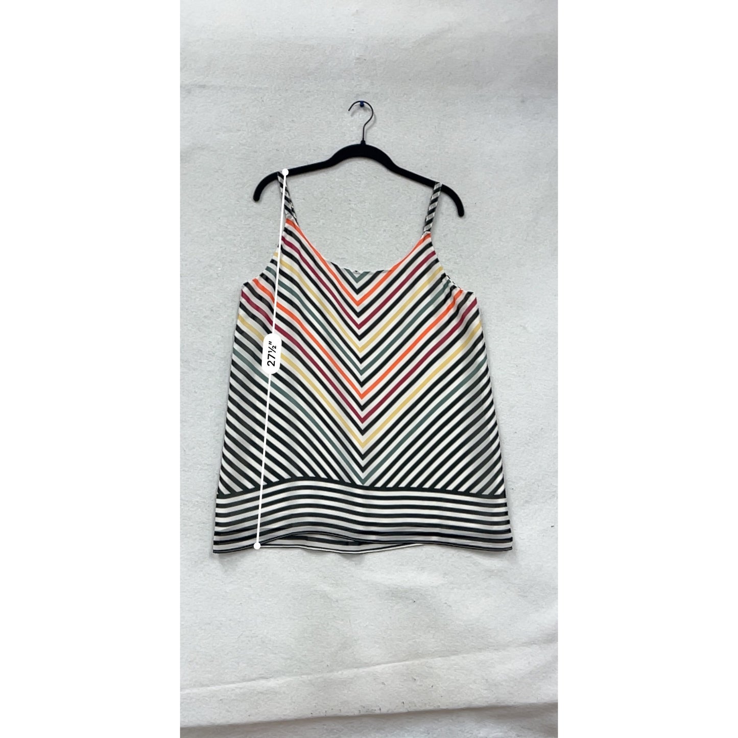 Cabi Multicolor Striped Sleeveless Top M #542A
