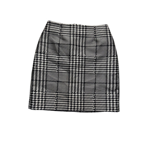 White House Black Market Houndstooth Pencil Skirt Size 4 #9305