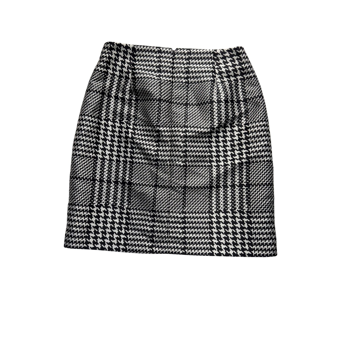 White House Black Market Houndstooth Pencil Skirt Size 4 #9305