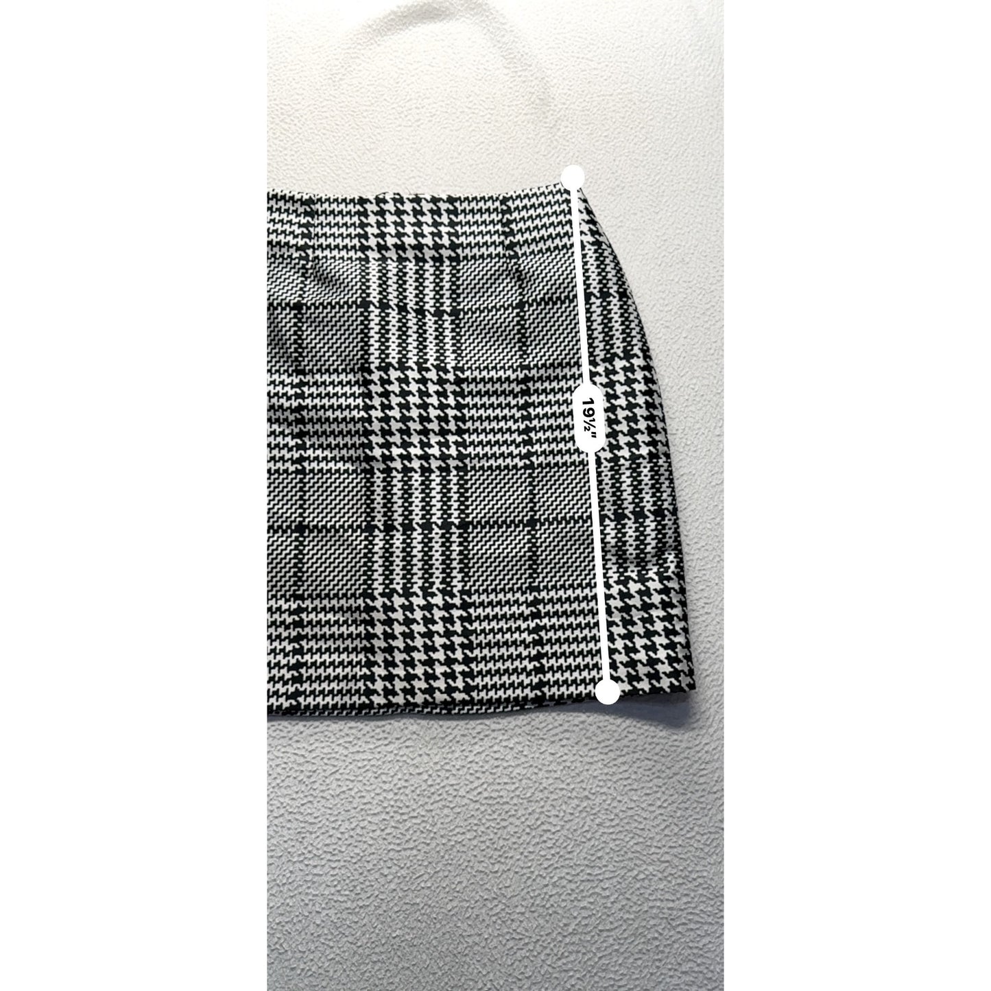 White House Black Market Houndstooth Pencil Skirt Size 4 #9305