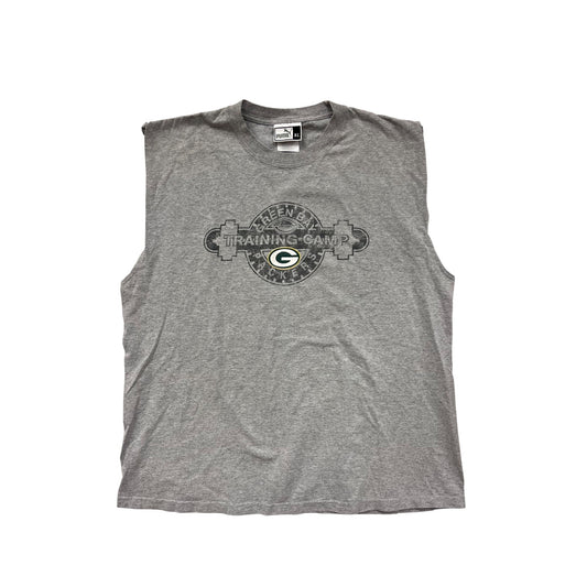 Men’s XL Green Bay Packers Sleeveless Training Camp Tee #6539