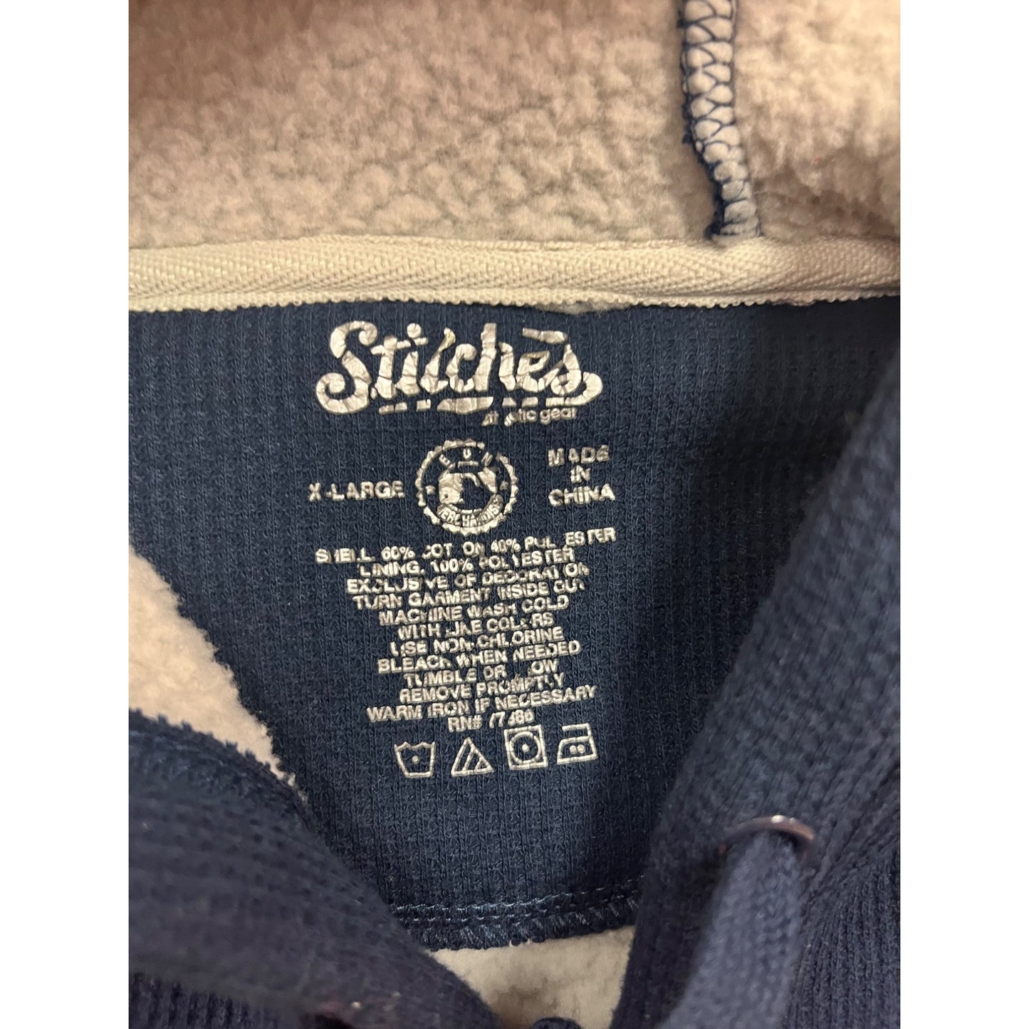 Minnesota Twins Stitches Mens XL Full-Zip Hoodie #8878