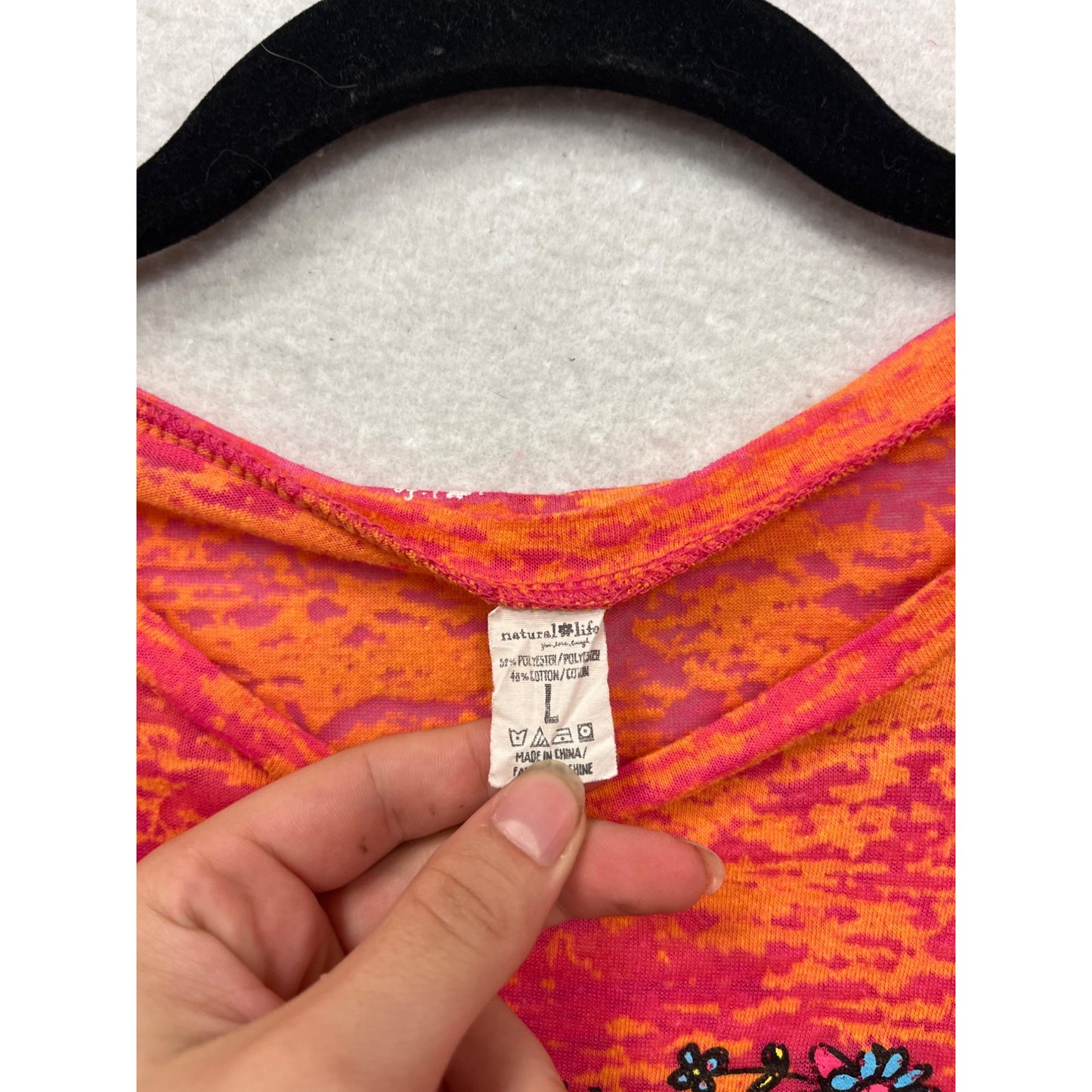 Natural Life L T-Shirt Inspirational Quote #618A