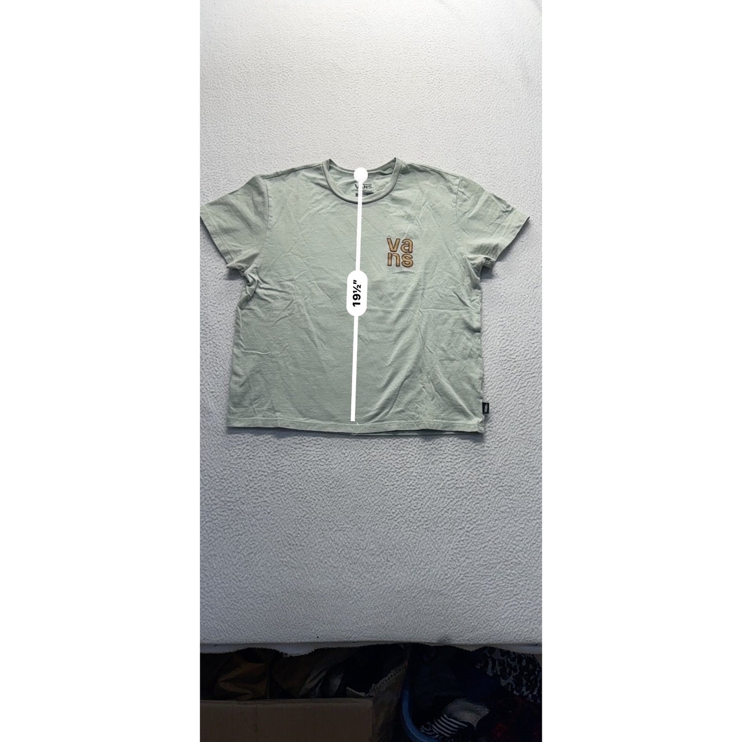 Girls Vans Sage Green Graphic Tee #7460