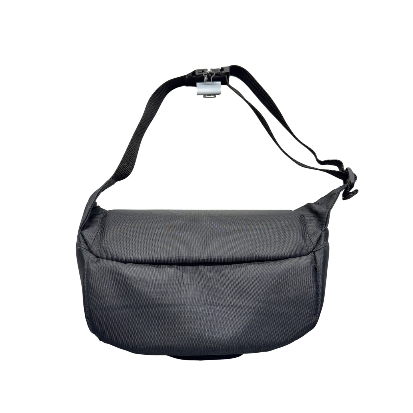 Black Sport Zone Adjustable Waist Bag With Multiple Pockets & Clip Closure #9392