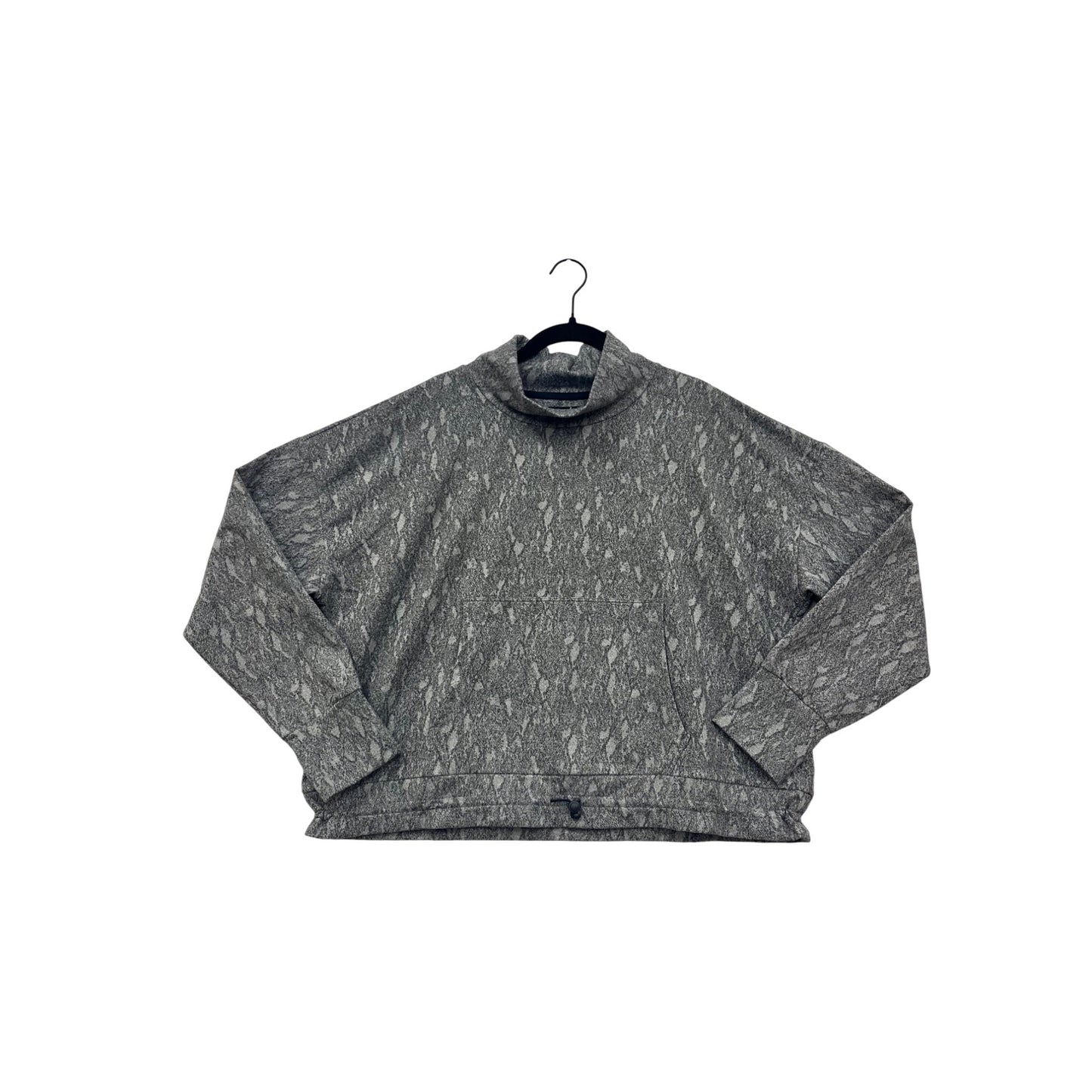 Kyodan Outdoor XL Gray Patterned Mock Neck Pullover #8727