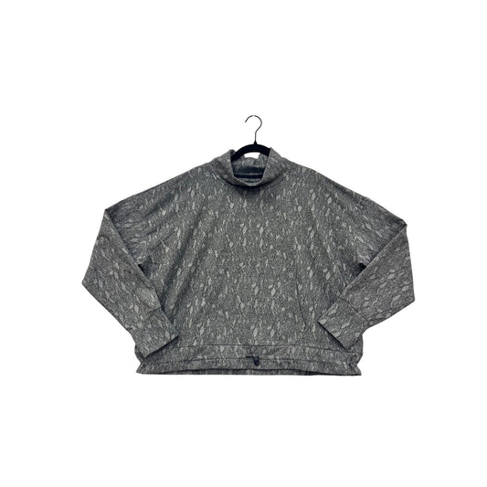 Kyodan Outdoor XL Gray Patterned Mock Neck Pullover #8727