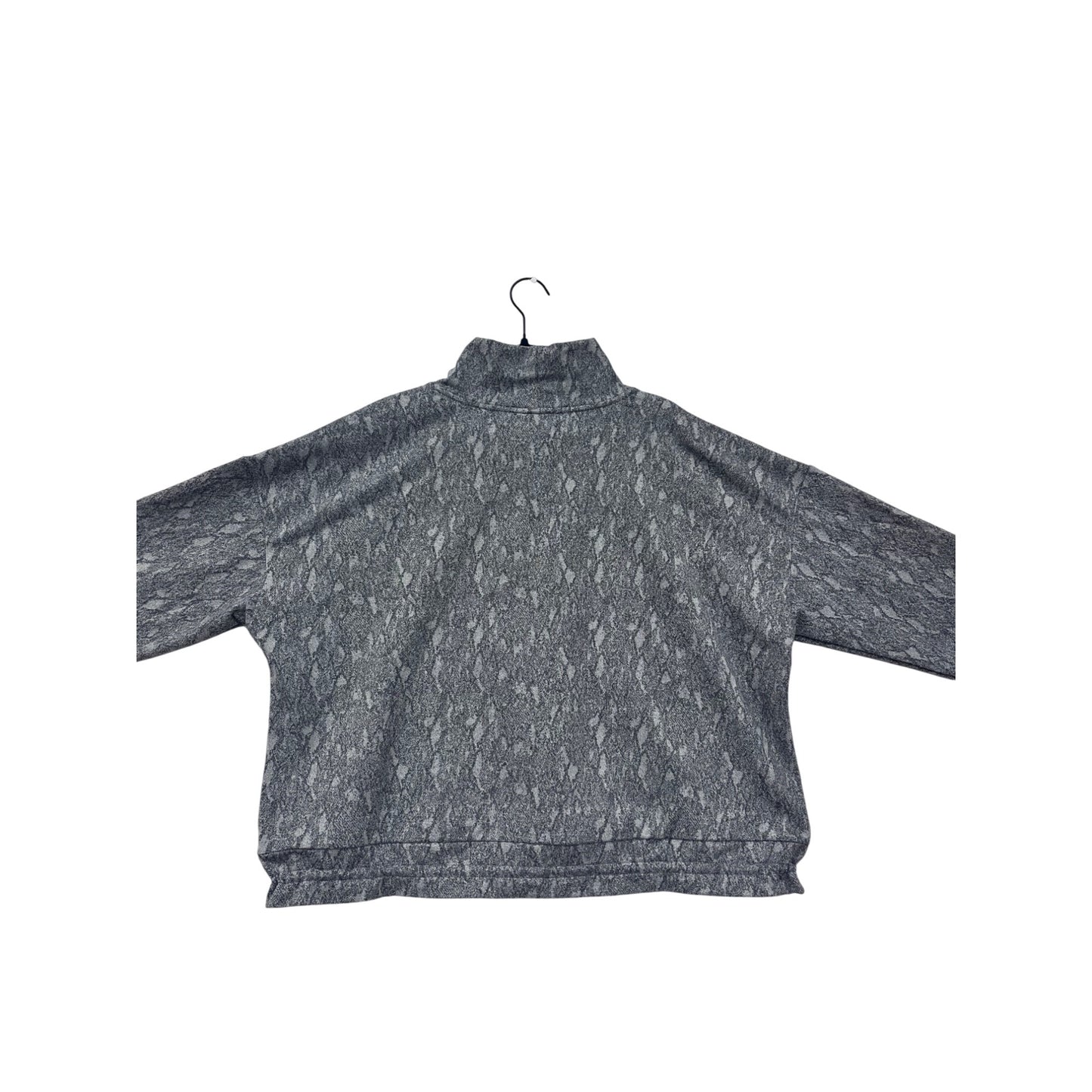 Kyodan Outdoor XL Gray Patterned Mock Neck Pullover #8727