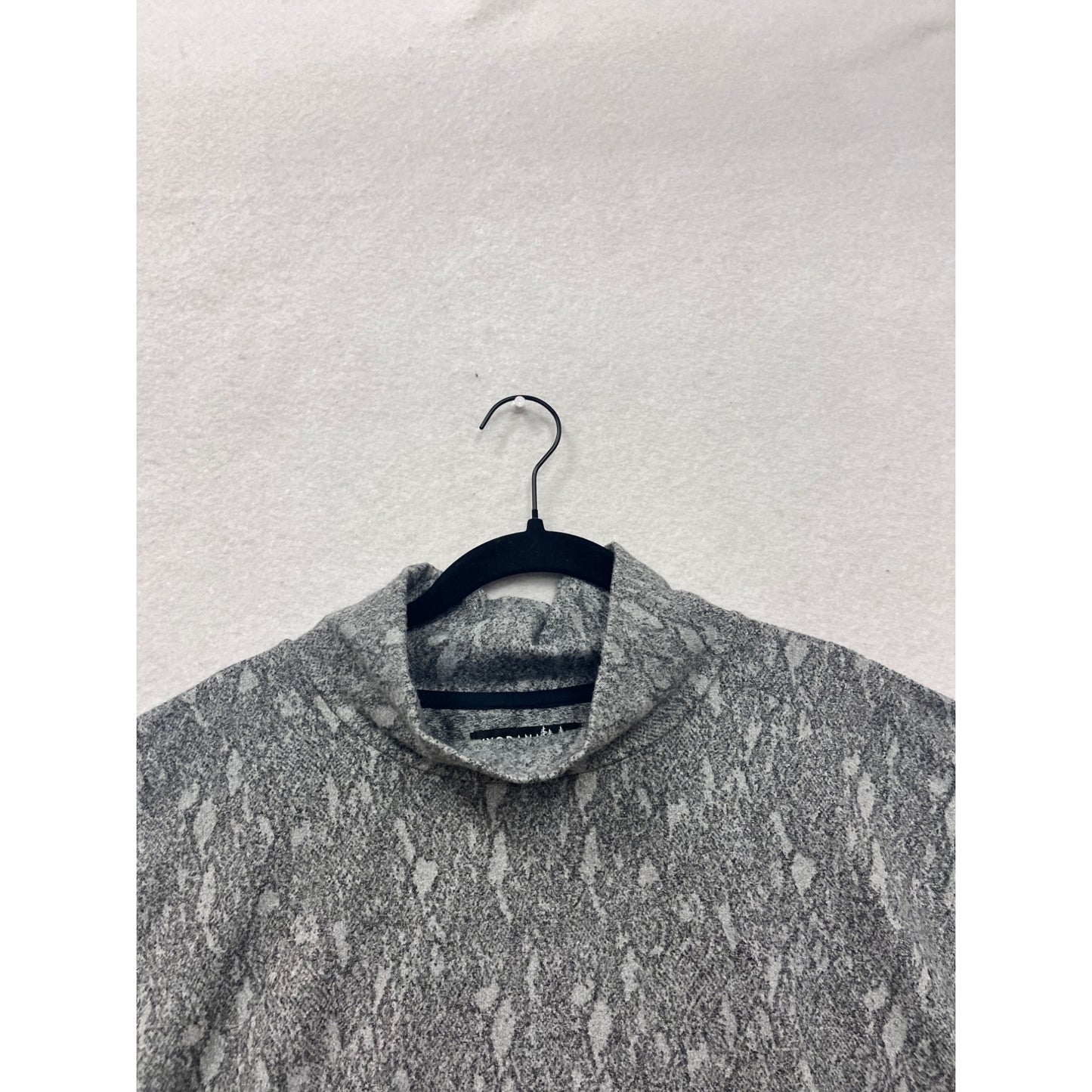 Kyodan Outdoor XL Gray Patterned Mock Neck Pullover #8727