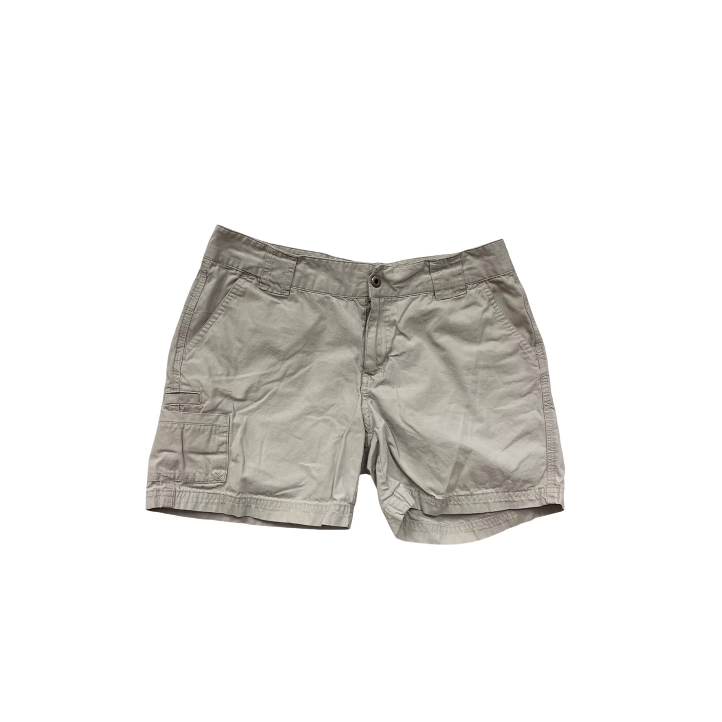 Columbia Beige Cotton Cargo Shorts Size 6 #8772