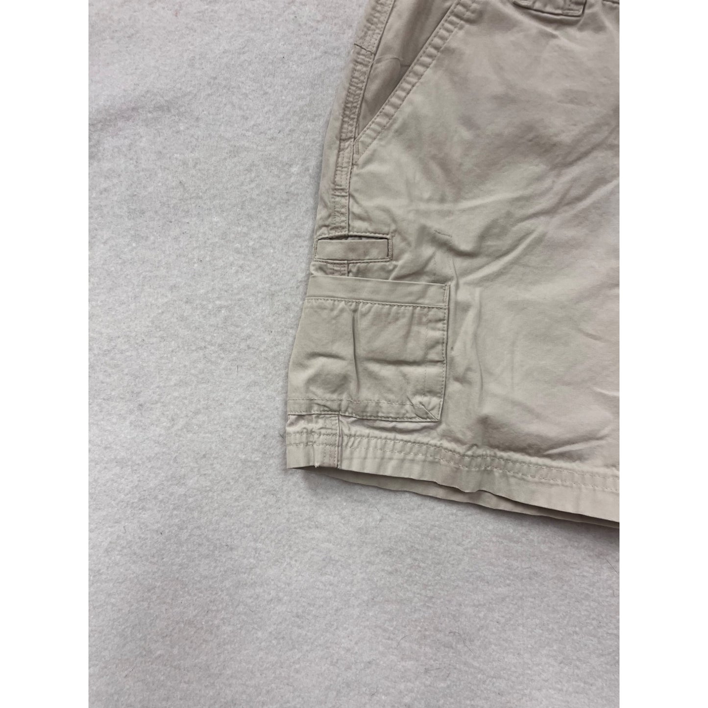 Columbia Beige Cotton Cargo Shorts Size 6 #8772