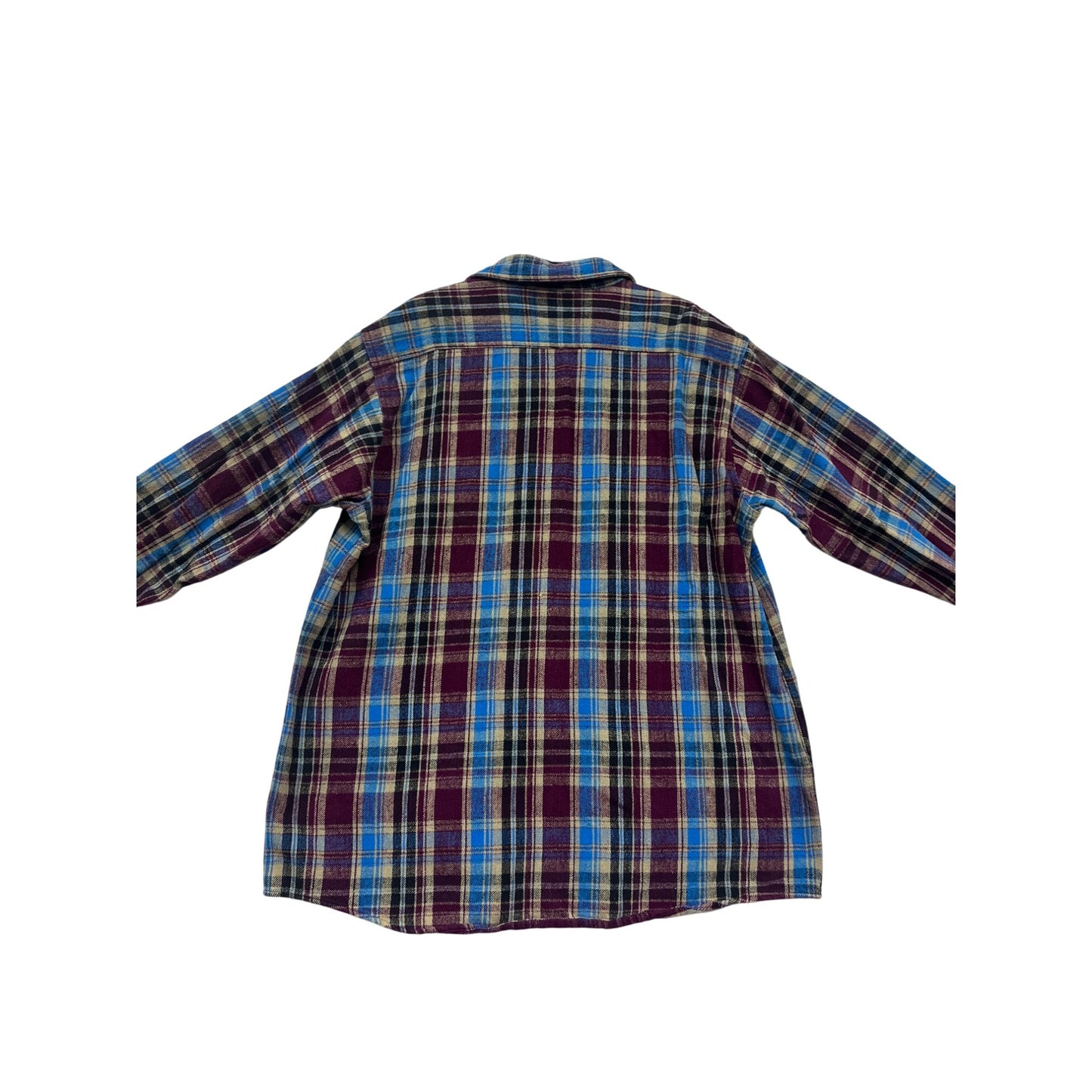 North Crest XL Tall Plaid Flannel Shirt #516A