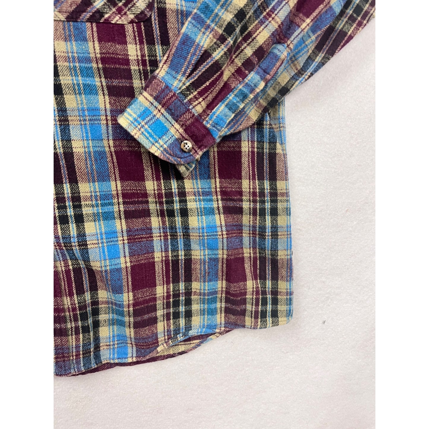 North Crest XL Tall Plaid Flannel Shirt #516A