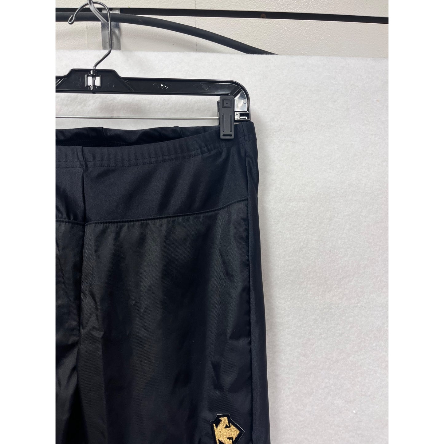 Descente Black Athletic Track Pants Large #8540