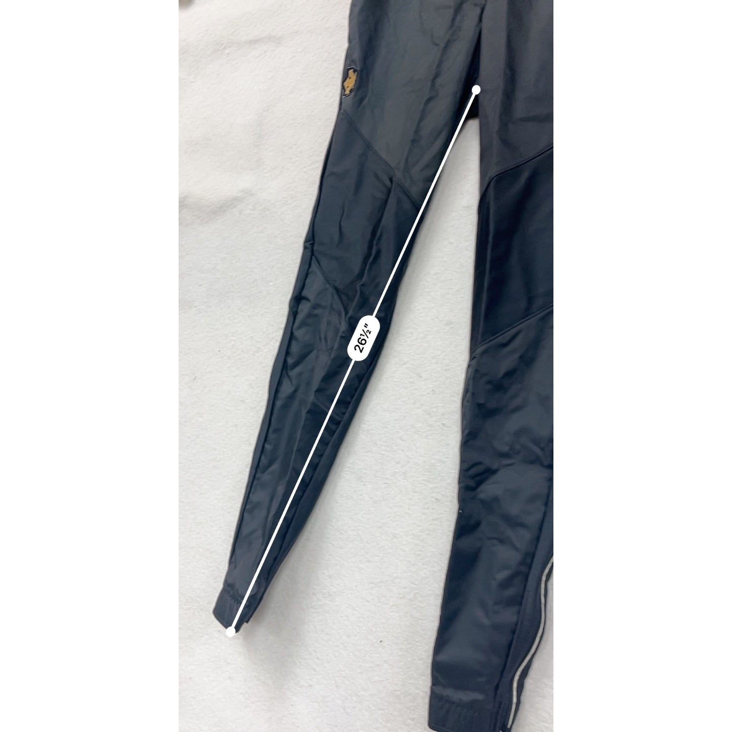 Descente Black Athletic Track Pants Large #8540