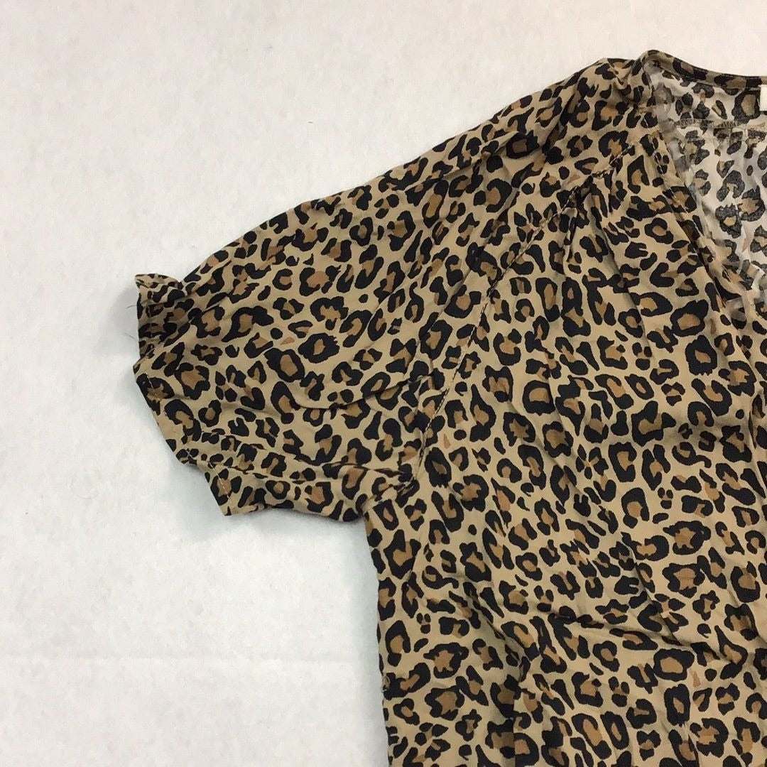 Women’s Cheetah-print Blouse