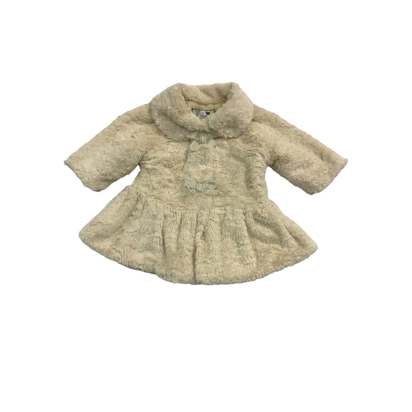 Cute fuzzy Widgeon kid girl coat