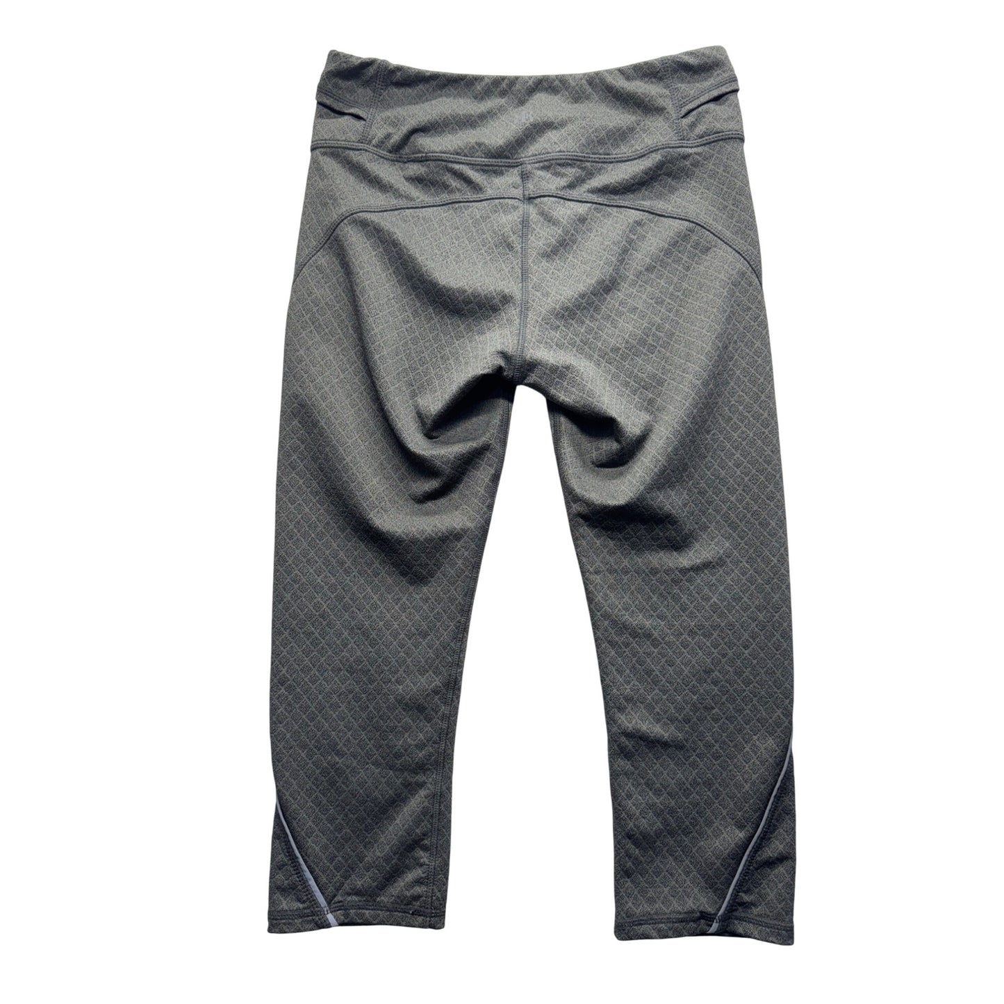 Kyodan  XS Gray Patterned Cropped Athletic Leggings 26.5" #9922