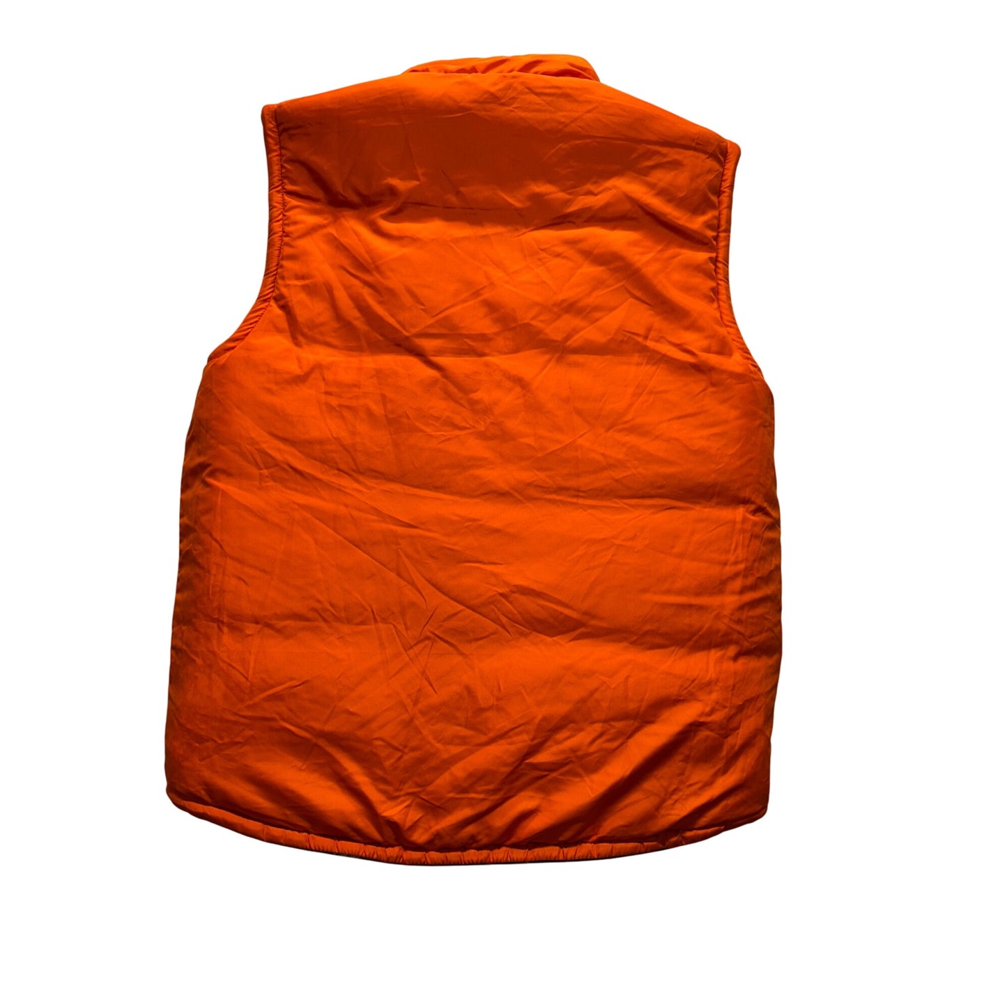 Camo Reversible Hunting Vest Puffer Style Size L Zip 9496