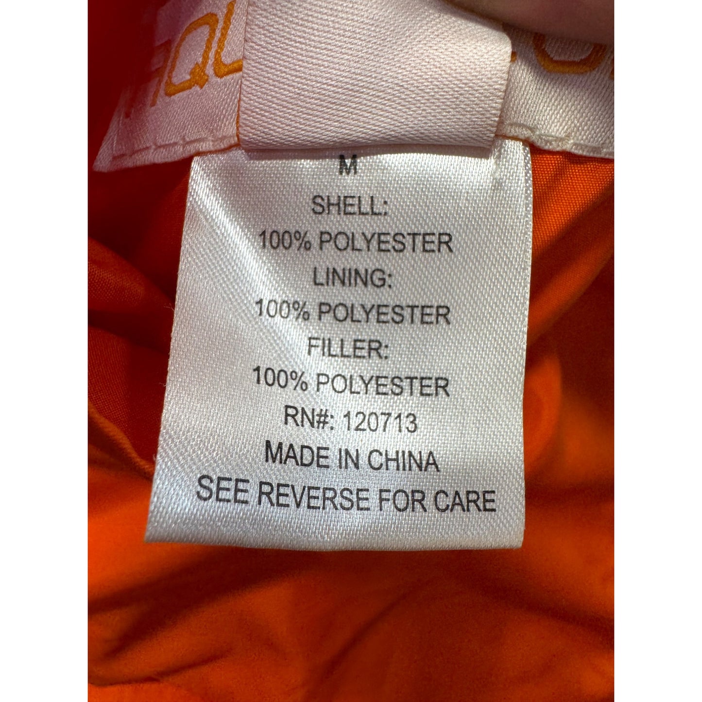 Camo Reversible Hunting Vest Puffer Style Size L Zip 9496