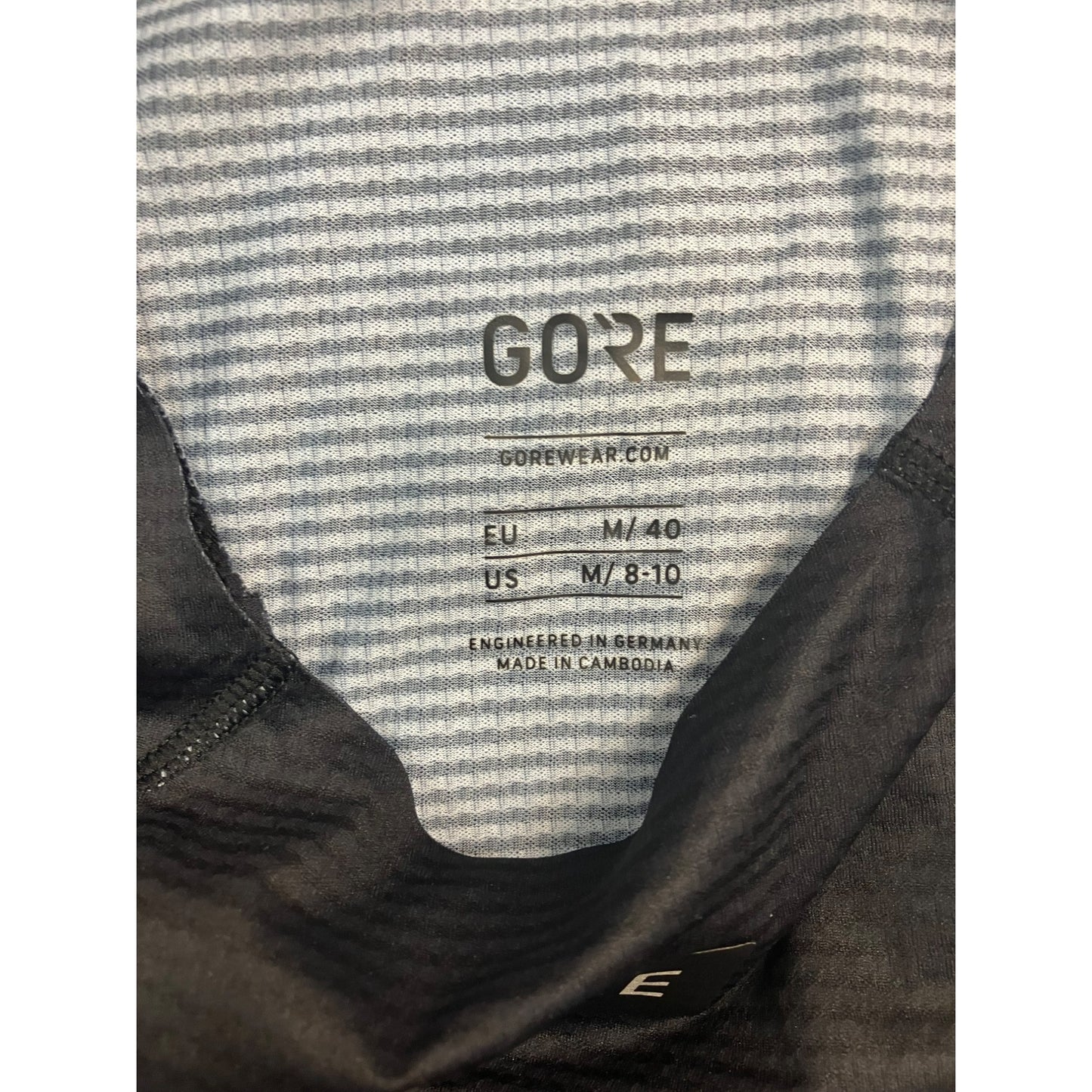 Gore Black Tank Top #2703