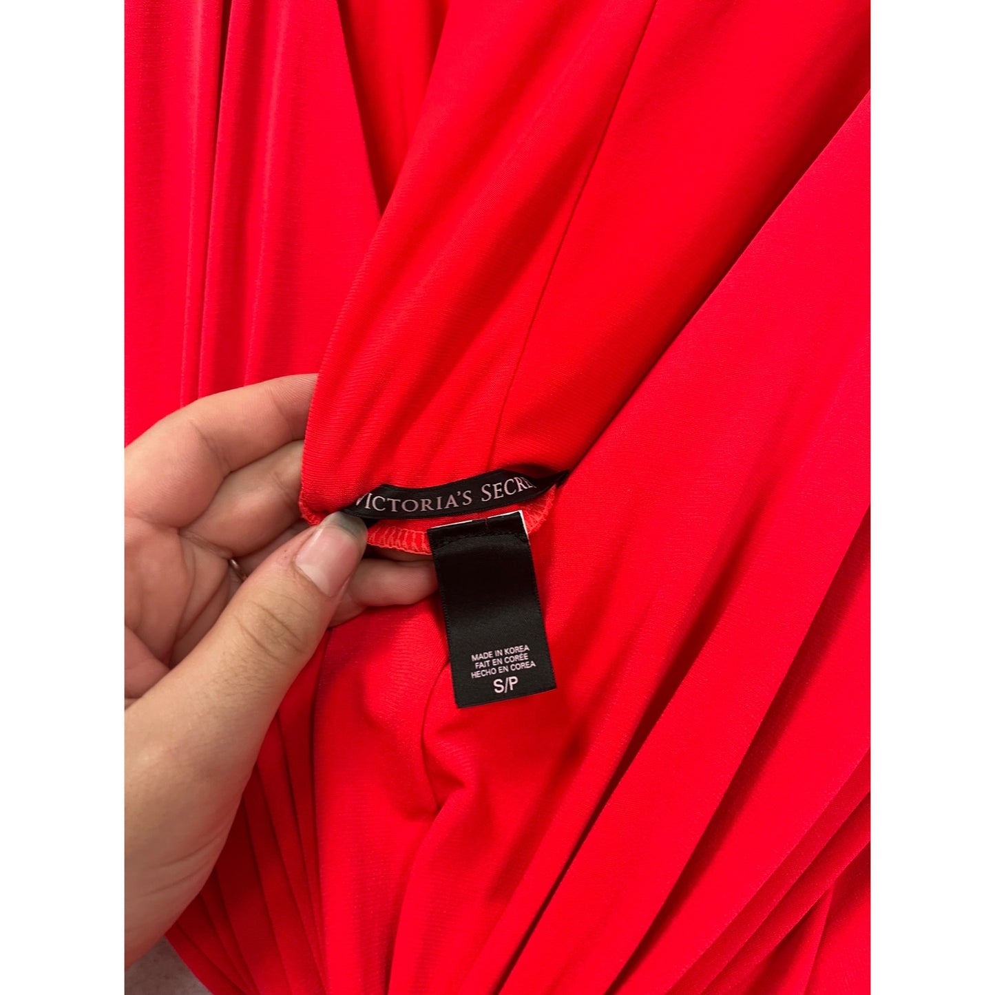 Victorias Secret Red Maxi Dress S/P #790A