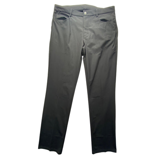 Mens Old Navy Active Tech Hybrid Straight 4-Way Stretch Pants Black NWT #7045
