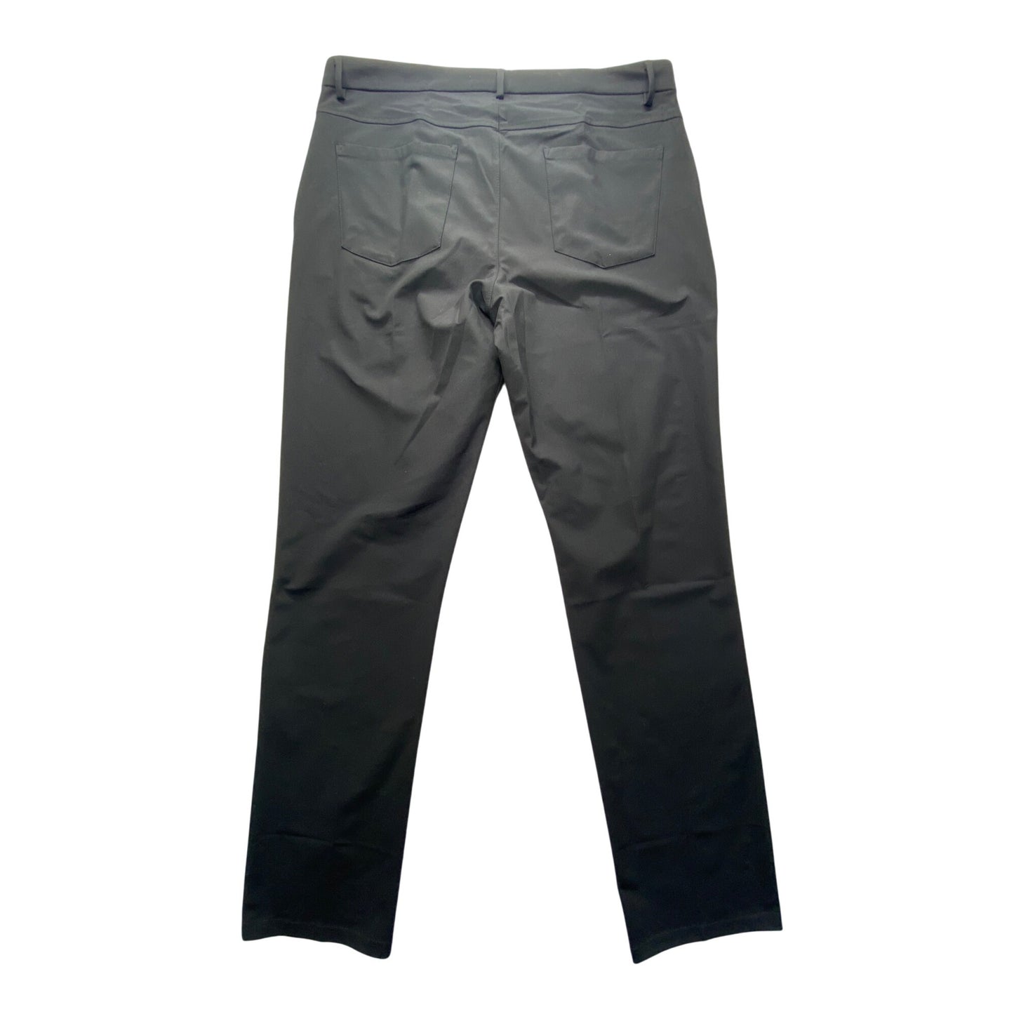 Mens Old Navy Active Tech Hybrid Straight 4-Way Stretch Pants Black NWT #7045