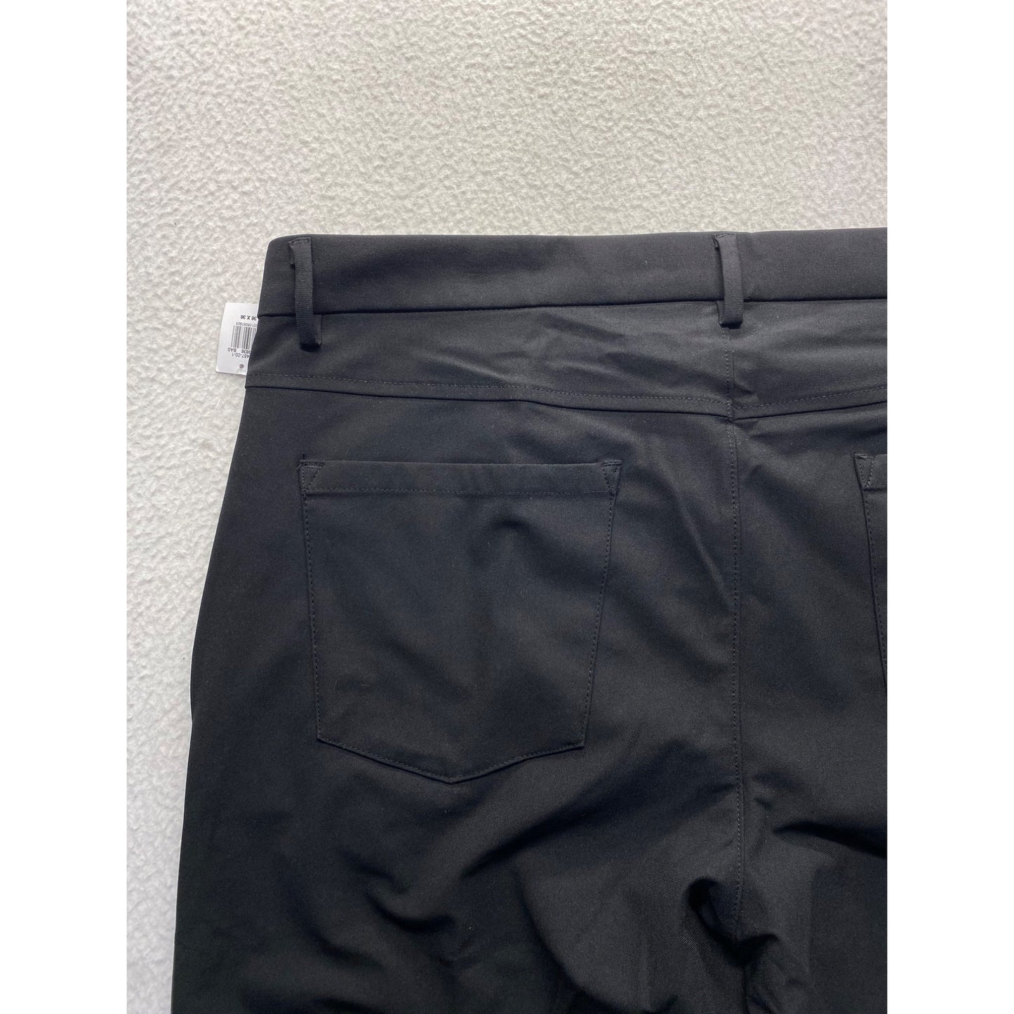 Mens Old Navy Active Tech Hybrid Straight 4-Way Stretch Pants Black NWT #7045