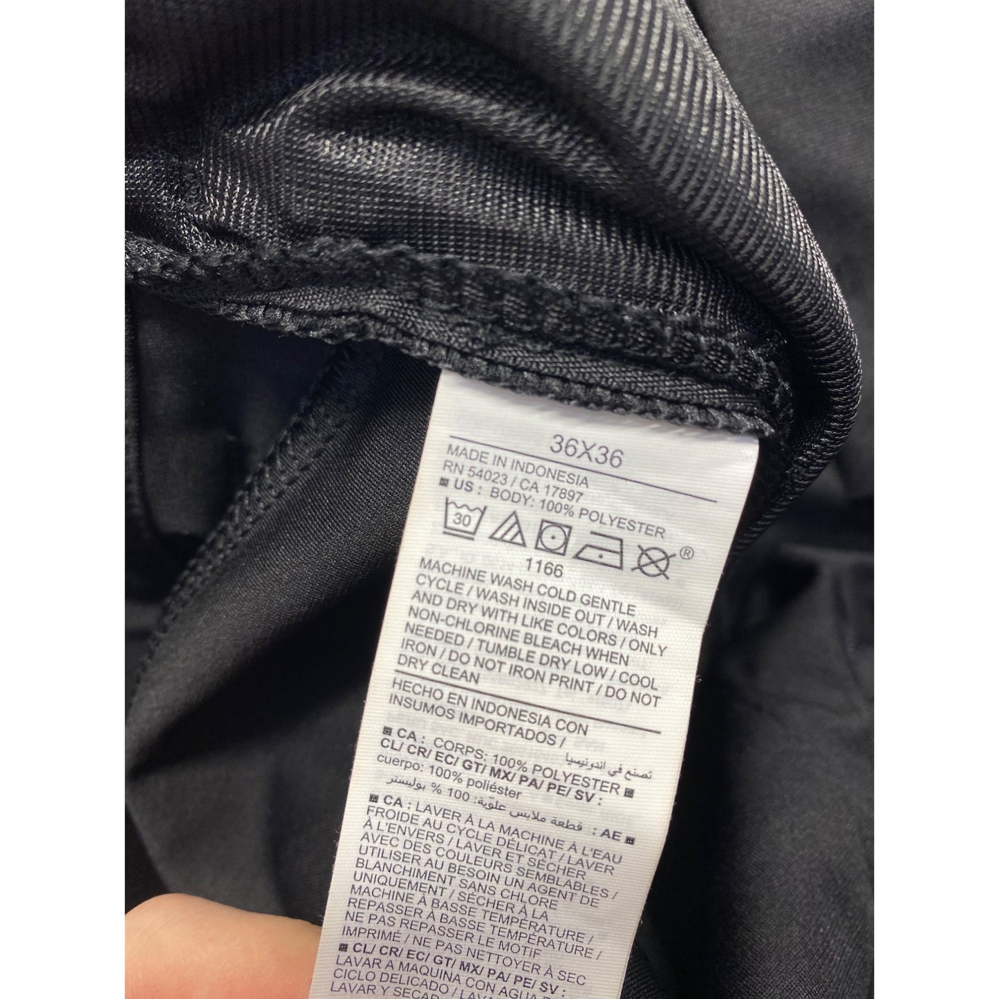 Mens Old Navy Active Tech Hybrid Straight 4-Way Stretch Pants Black NWT #7045