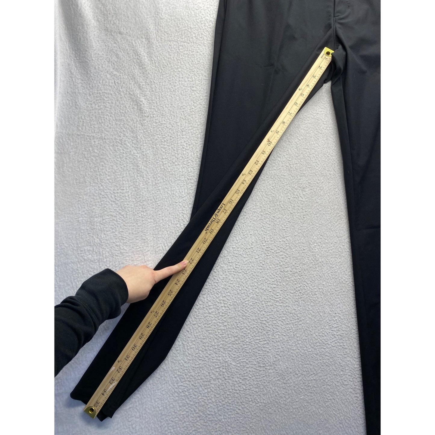 Mens Old Navy Active Tech Hybrid Straight 4-Way Stretch Pants Black NWT #7045