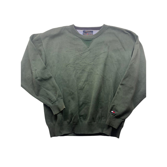 Contemporary Vintage Green Crewneck #2735