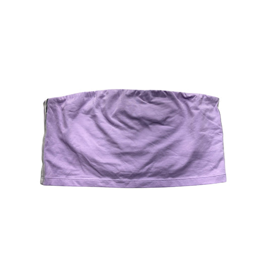 Aerie Purple Tube Top With Side Stripe Detail #7590