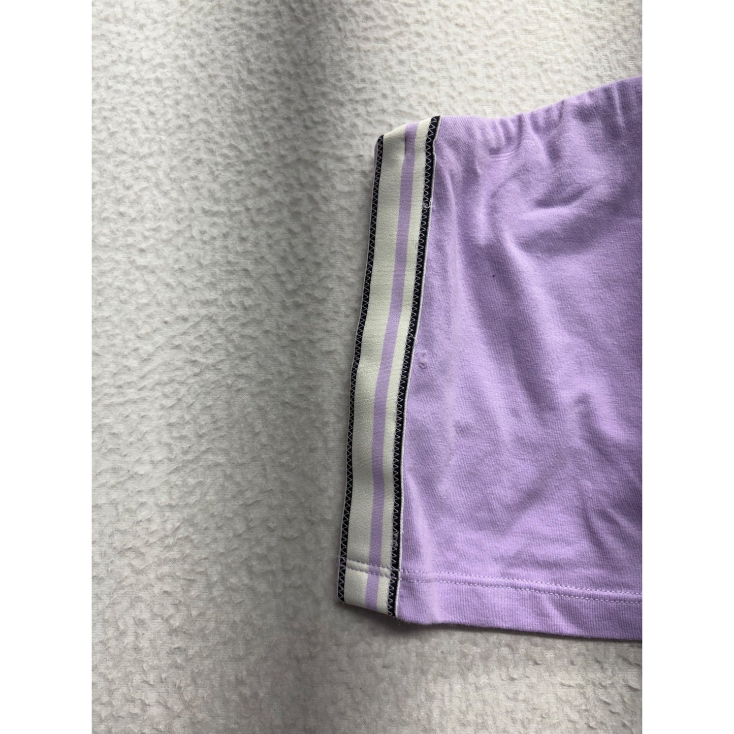 Aerie Purple Tube Top With Side Stripe Detail #7590