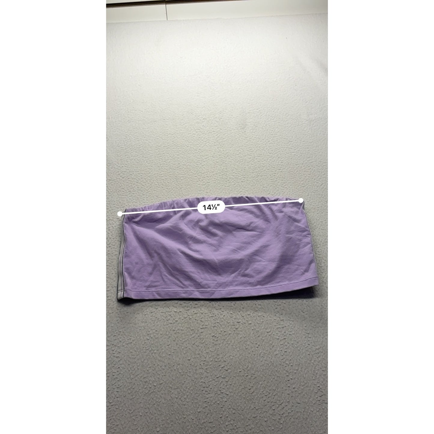 Aerie Purple Tube Top With Side Stripe Detail #7590