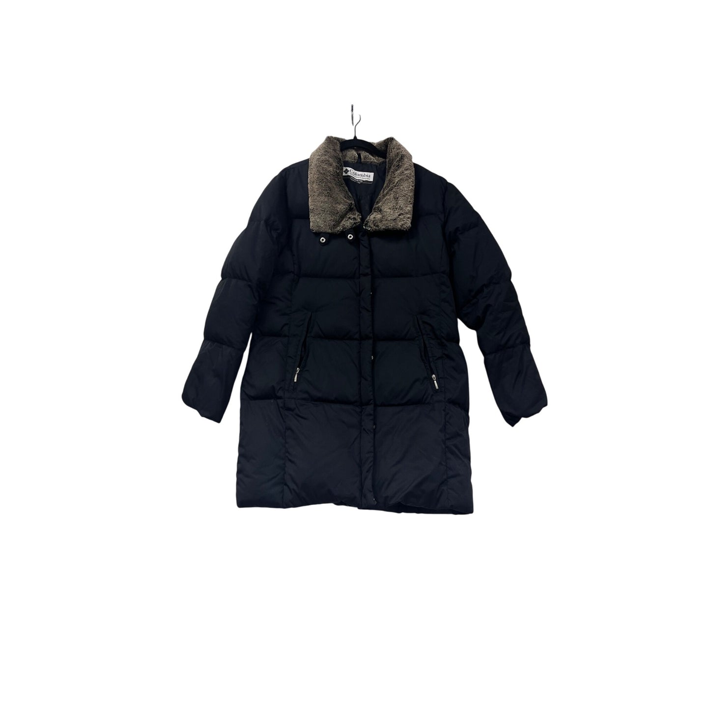 Columbia Black Puffer Coat Medium/Large #88A