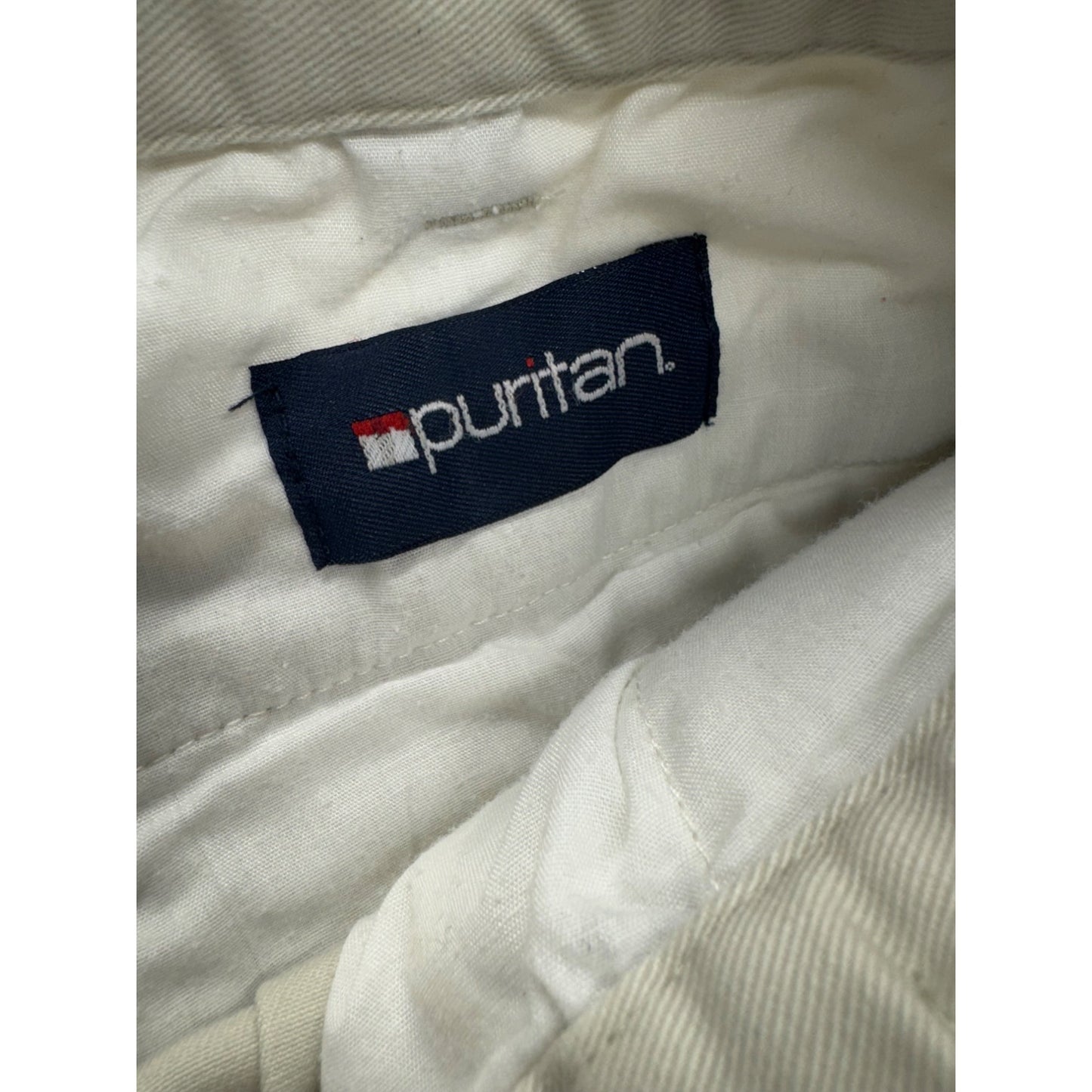 Puritan Khaki Pants 34X29 Pleated Front  #7924