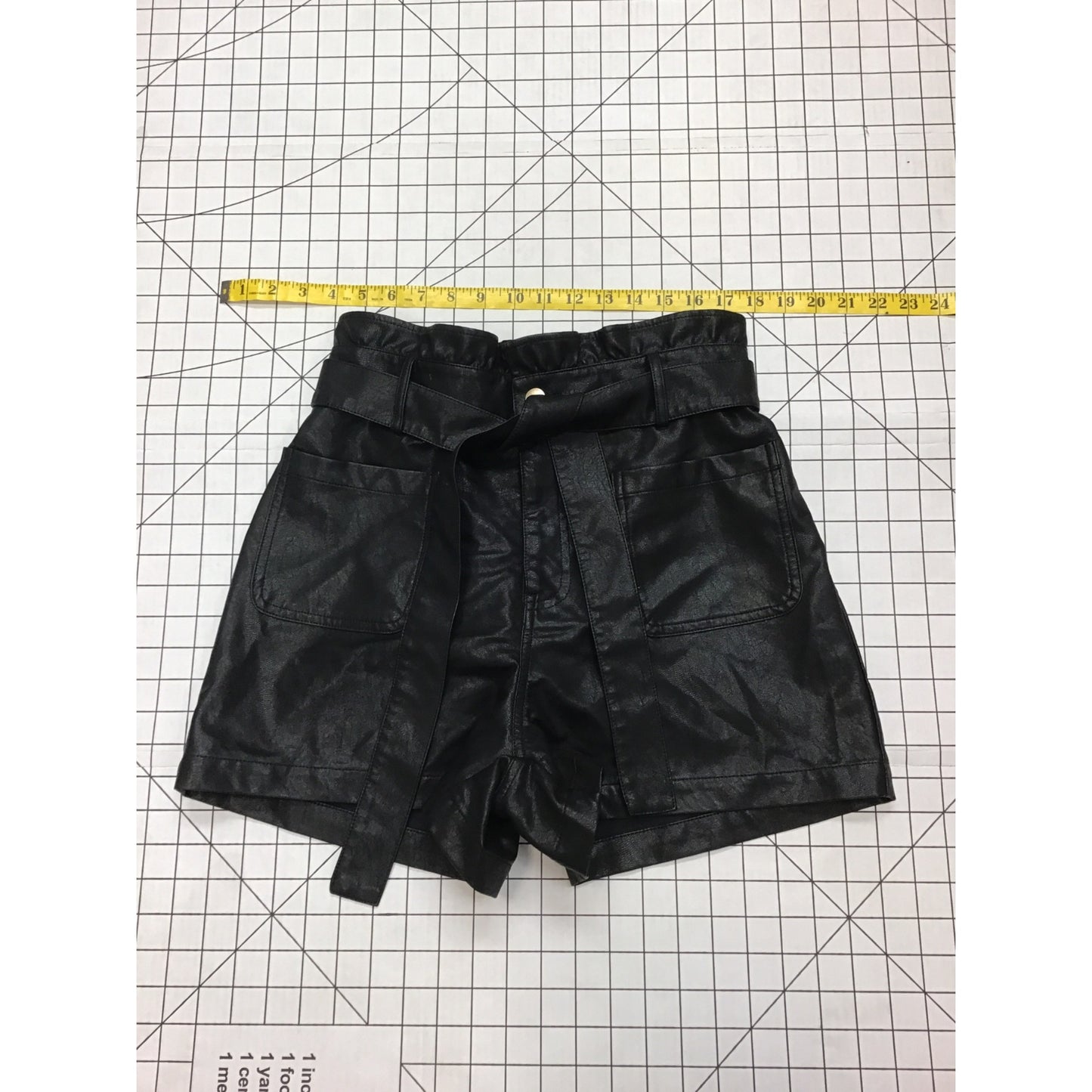 Women’s Faux Leather Shorts