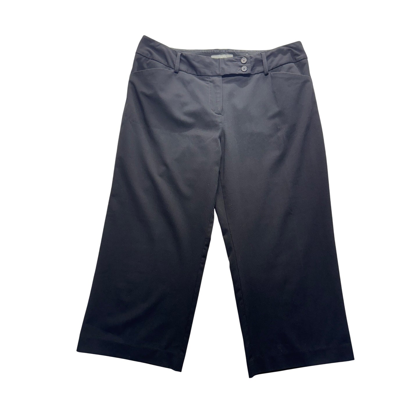 Apt. 9 Ava Black Wide-Leg Dress Pants Size 12 205B