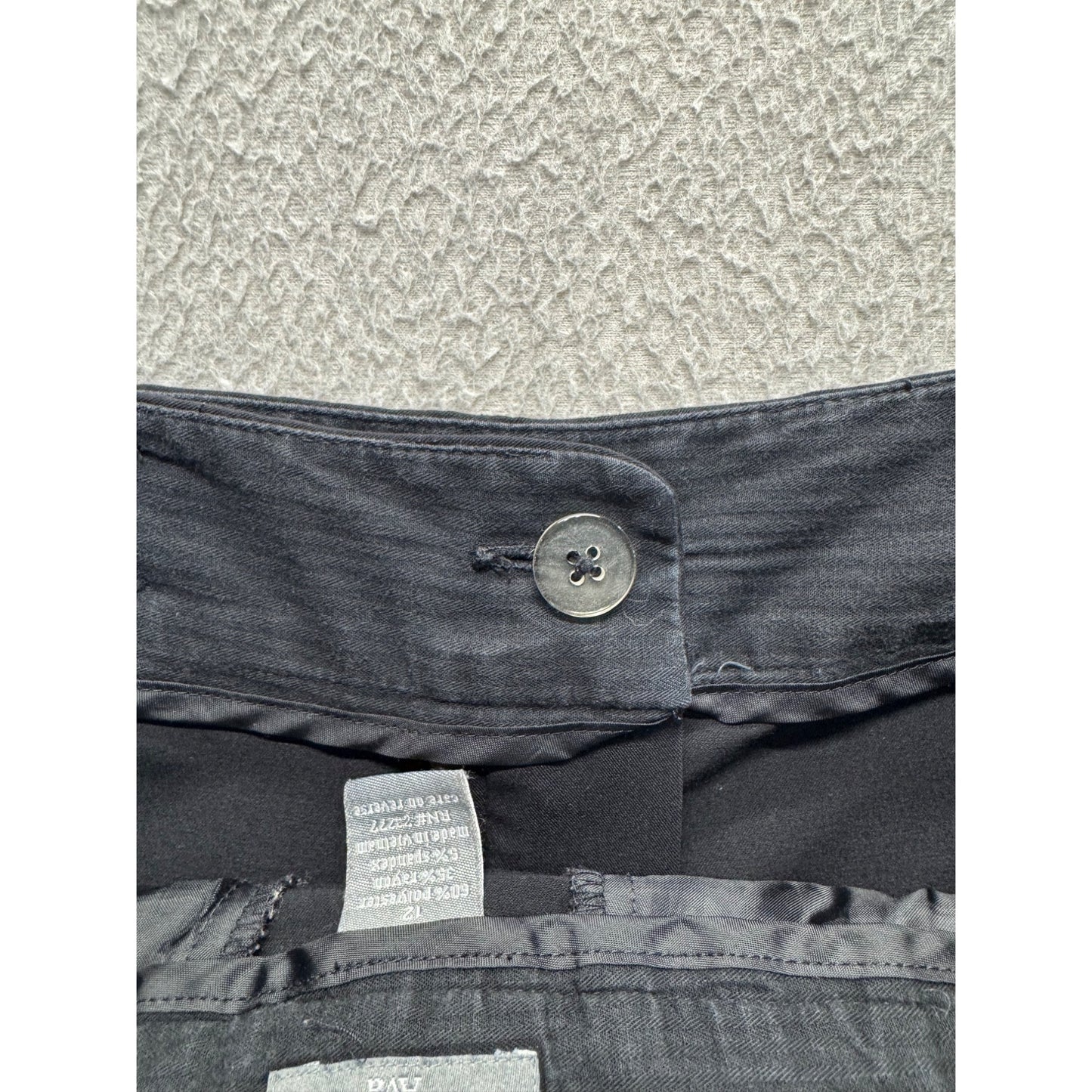 Apt. 9 Ava Black Wide-Leg Dress Pants Size 12 205B
