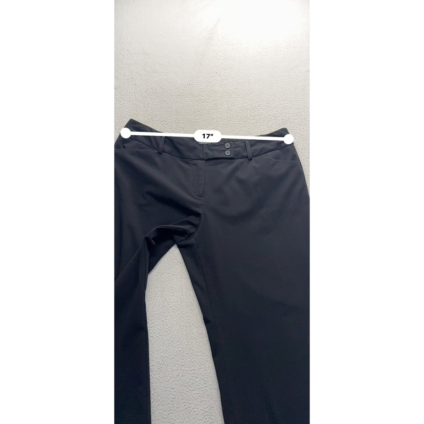 Apt. 9 Ava Black Wide-Leg Dress Pants Size 12 205B