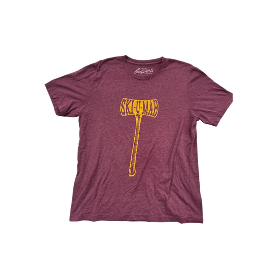 Sotastick Originals "Ski-U-Mah" Maroon Graphic T-Shirt Size XL #278A
