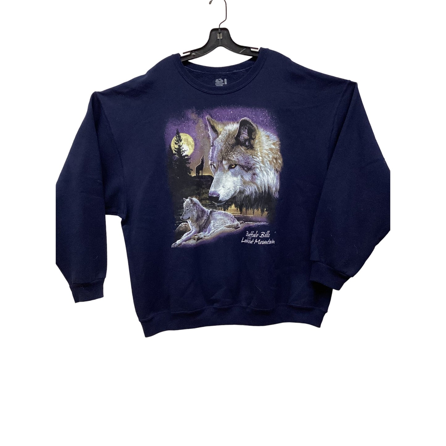 Unisex Fruit of the Loom wolf Crewneck