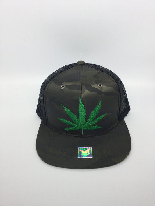 Camo Weed Hat