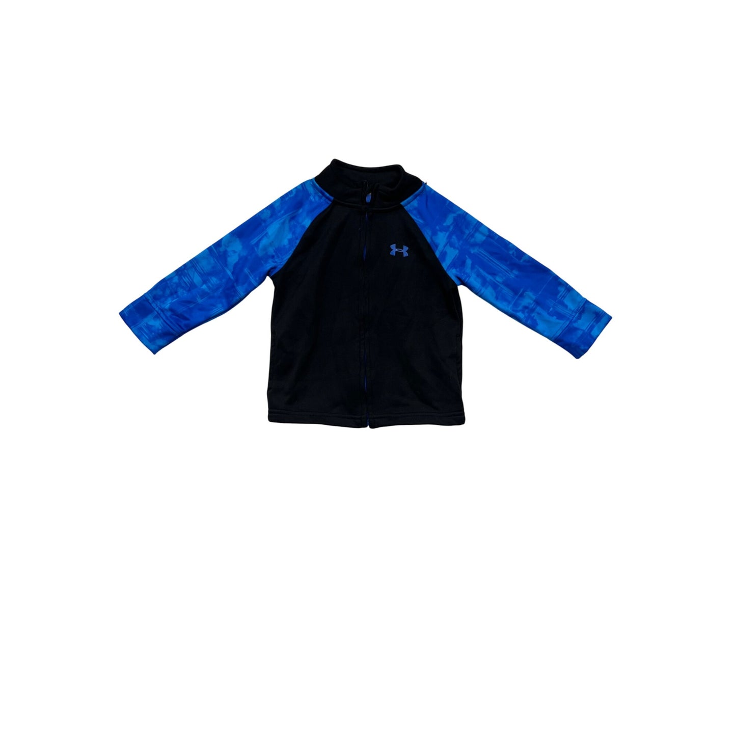 Under Armour Infant Boys Black & Blue Full-Zip Jacket #2909