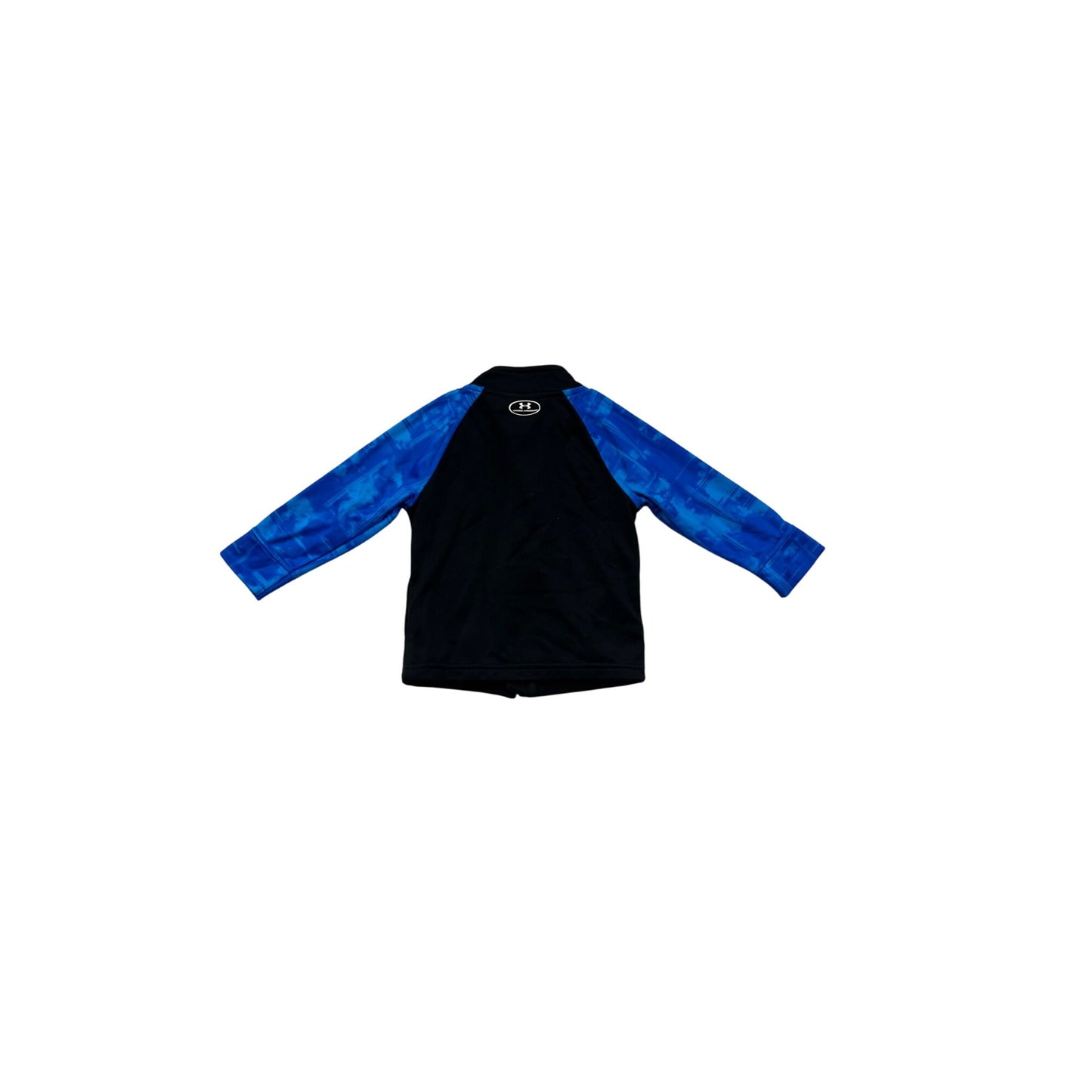 Under Armour Infant Boys Black & Blue Full-Zip Jacket #2909