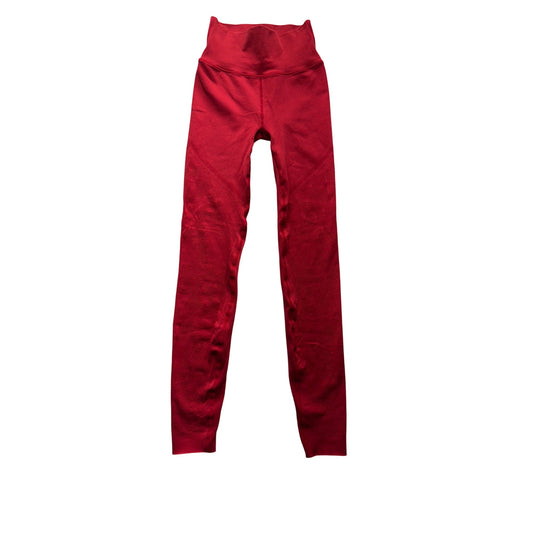 Fabletics Red Seamless High-Waisted Leggings #9184