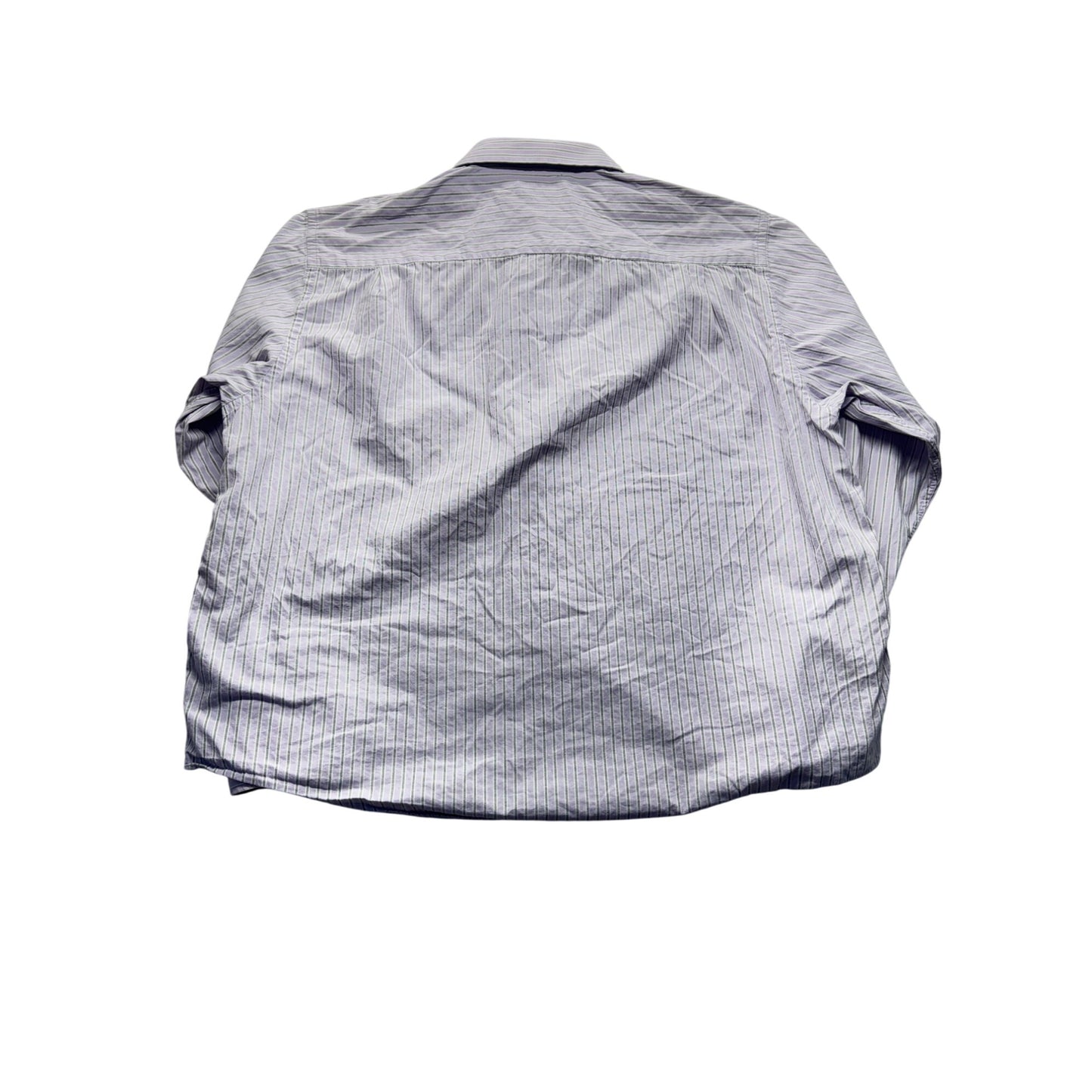 Michael Brandon Lavender Stripe Button-Up Shirt #7881