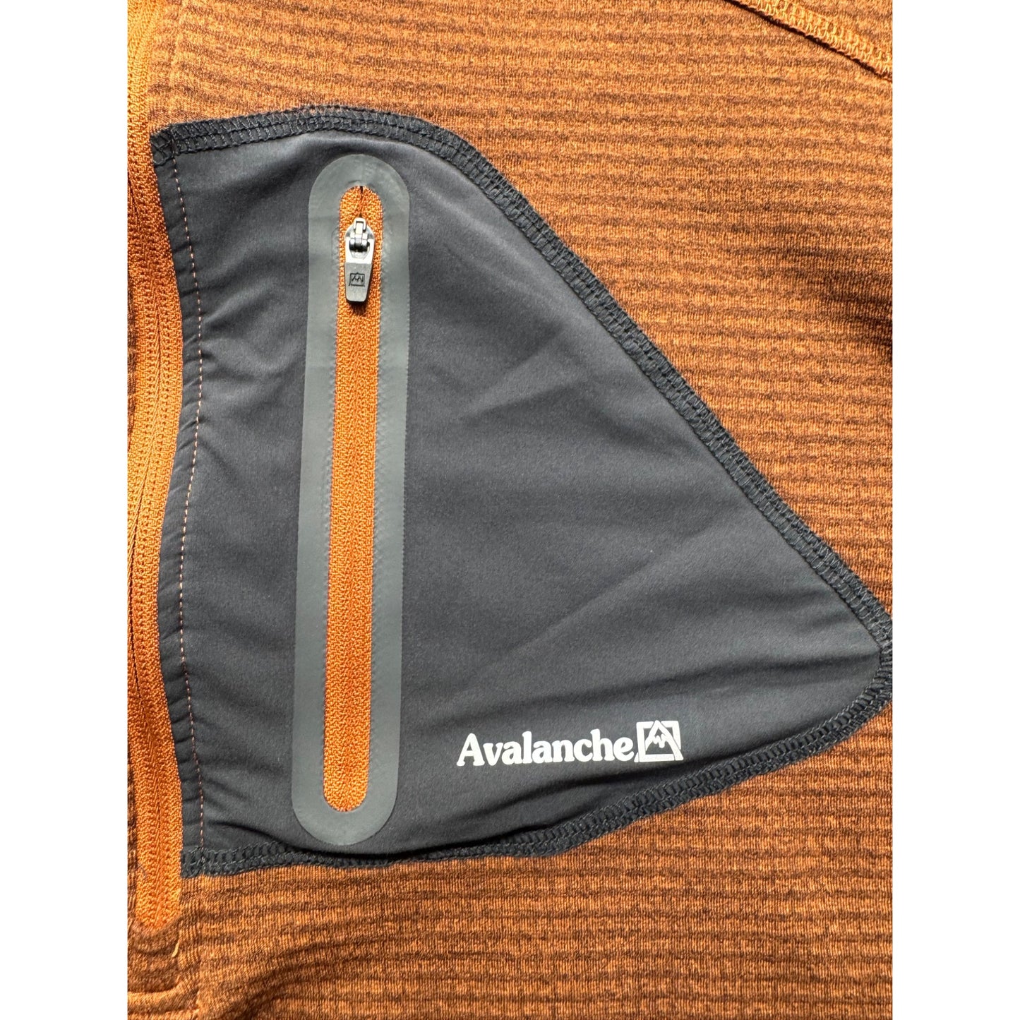 Avalanche Outdoor Supply Co. Orange Quarter-Zip Pullover - Size L #9290
