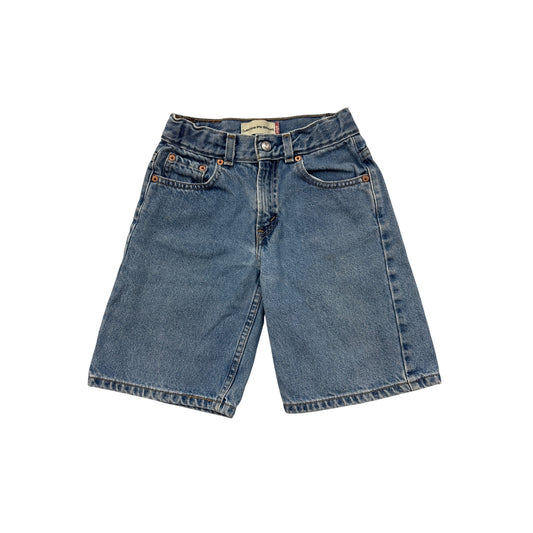 Levis 560 Regular Loose Fit Denim Shorts 7R Blue 100% Cotton #6983